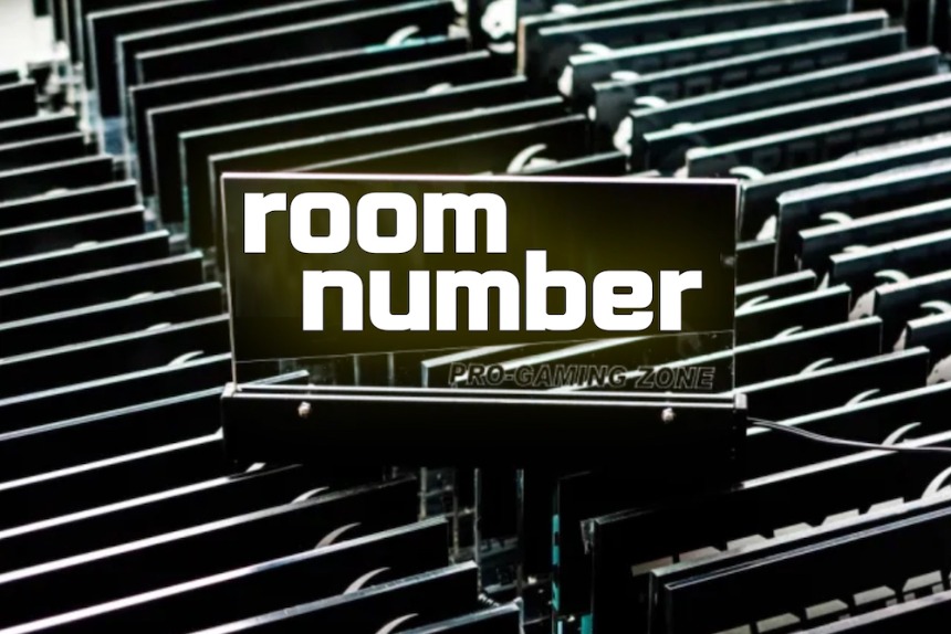 Room number room number plate number plate room number plate door sign apartment east lake villa front door tag sign production